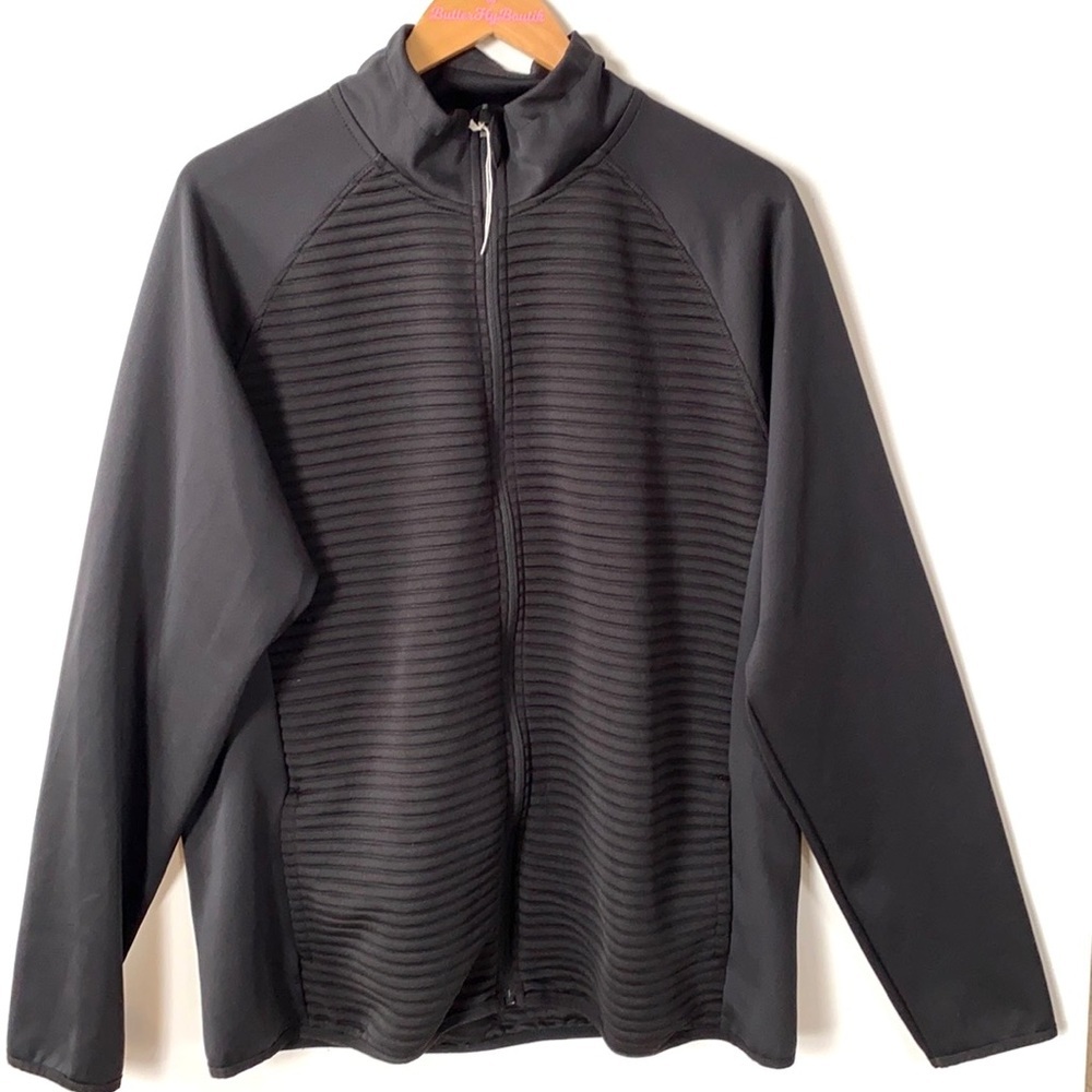 Tri-Mountain‎ Black Performance full zip jacket, XL